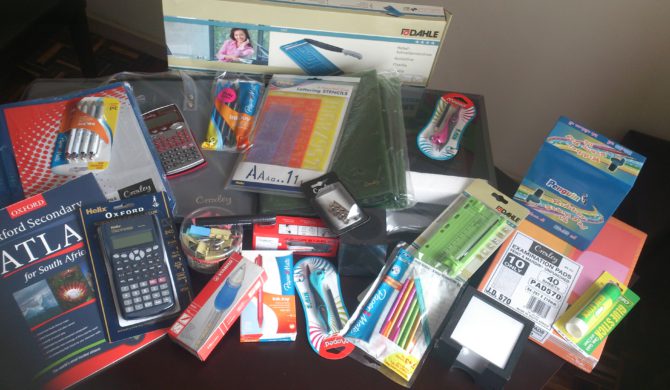 Stationery Donation – Masiphumelele High School